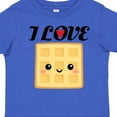 thumbnail image 4 of Inktastic Waffle Lover I Love Waffles Boys or Girls Toddler T-Shirt, 4 of 5