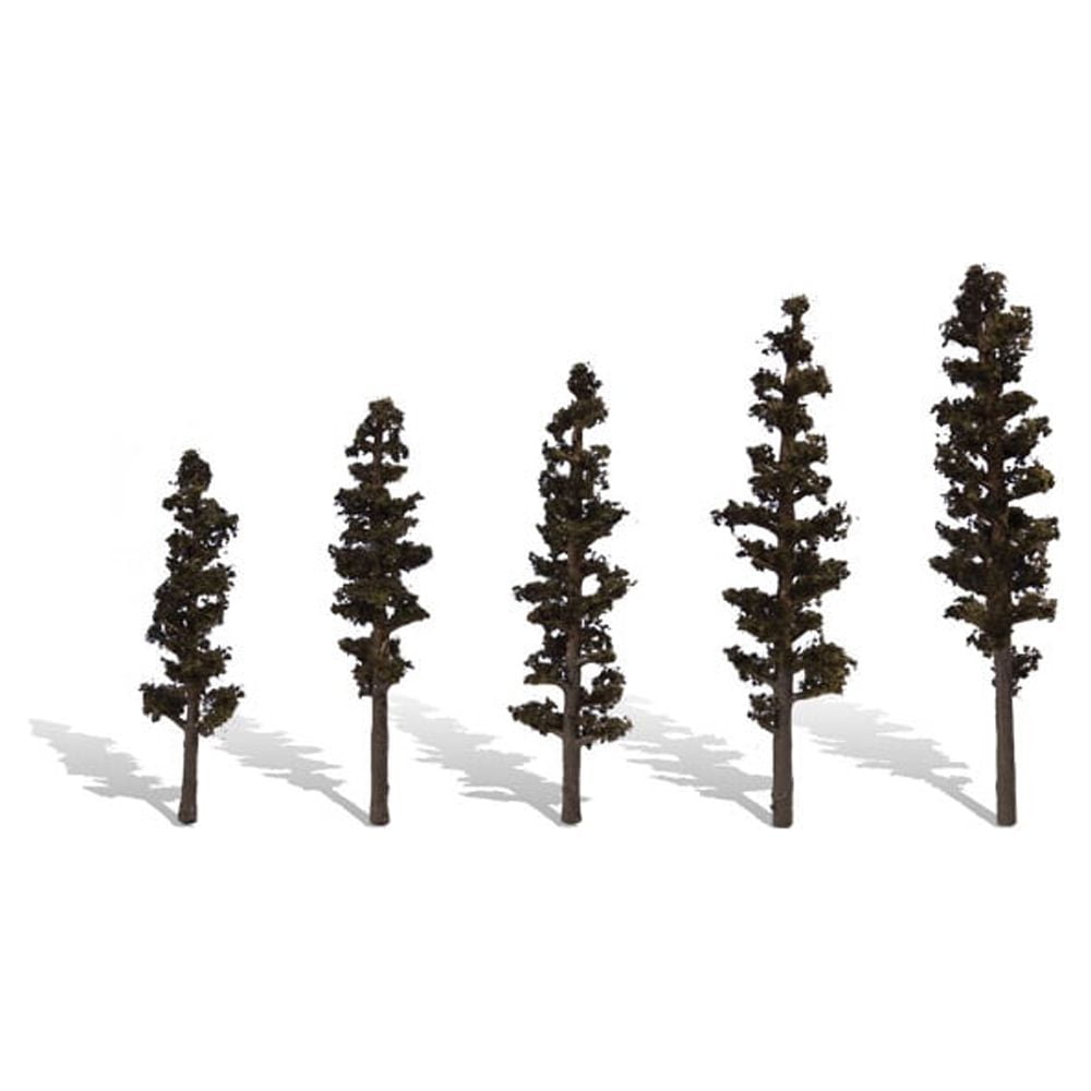 Bachmann Trains SceneScapes Walnut Trees - 4 Trees Per Box (N Scale)