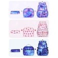 thumbnail image 6 of Backpacks for Teens 3Pcs Set, Middle Bookbag Lightweight Outdoor Daypack (Rose Red), By TINGXIN, 6 of 9