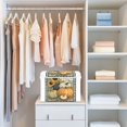 thumbnail image 5 of Iauyy Large Storage Box with Lid - Foldable Home Storage Bins for Clothes Toy Holiday Decor, Autumn Garden (42*32*30cm), 5 of 6