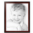 thumbnail image 2 of ArtToFrames 21" x 26" Honors Mahogany with Black Picture Frame, 21x26 inch Brown Wood Poster Frame (WOM-5154), 5 Pack, 2 of 6