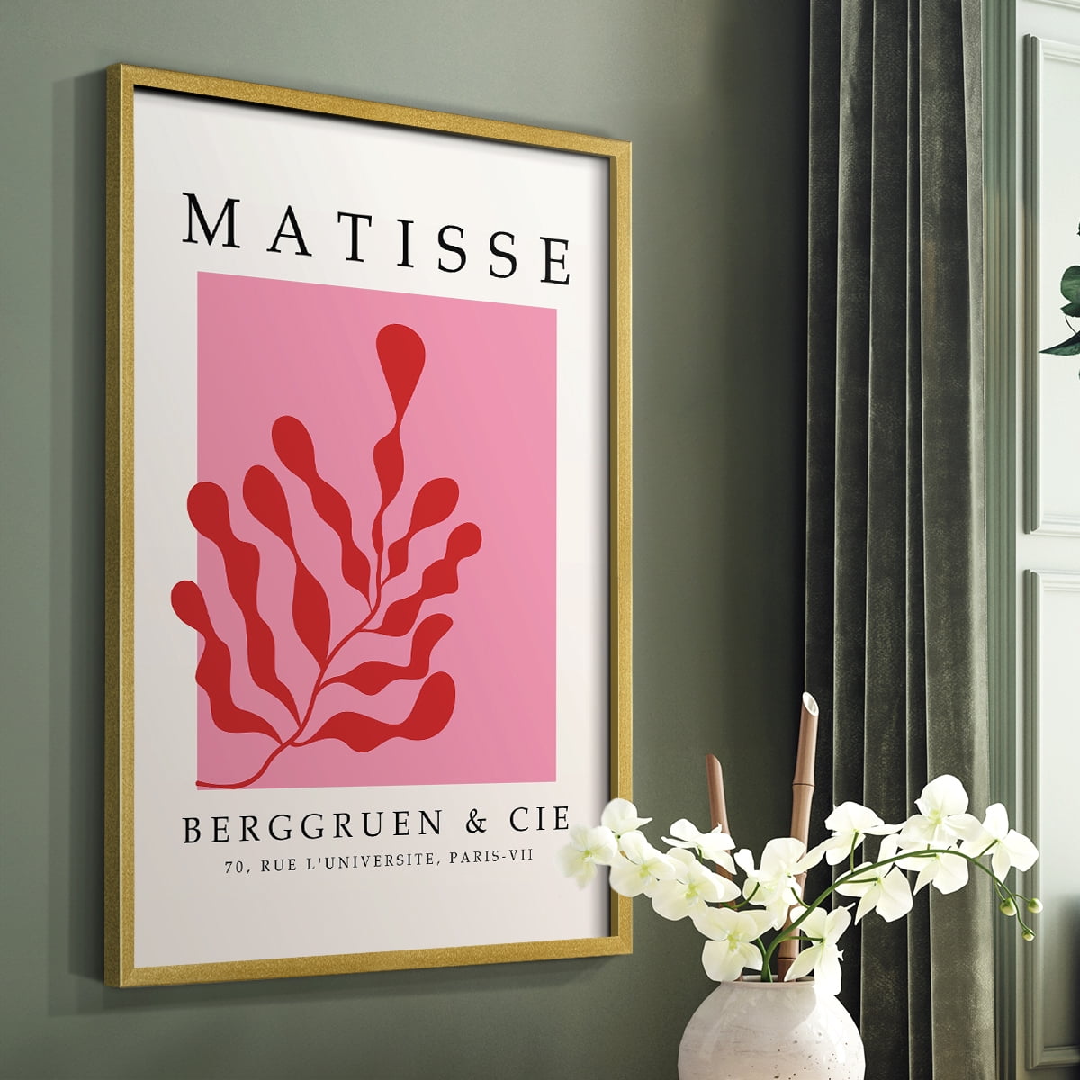 Matisse XLVI Framed Print - Solid Wood