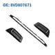 thumbnail image 5 of Ofertas Únicas No.8VD807671 Parachoques Frontal Inferior Rejilla para Audi A3 A3PA 17-20 Sedán con Acabado Negro 1 Juego, 5 of 6