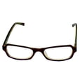 thumbnail image 2 of Converse Adult Plastic Cat Eye Eyeglass Frames Clear Tint Red 134mm, 2 of 6