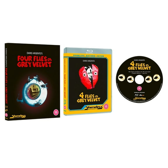 Four Flies On Grey Velvet (Blu-ray) Jean-Pierre Marielle Bud Spencer Aldo Bufi Landi