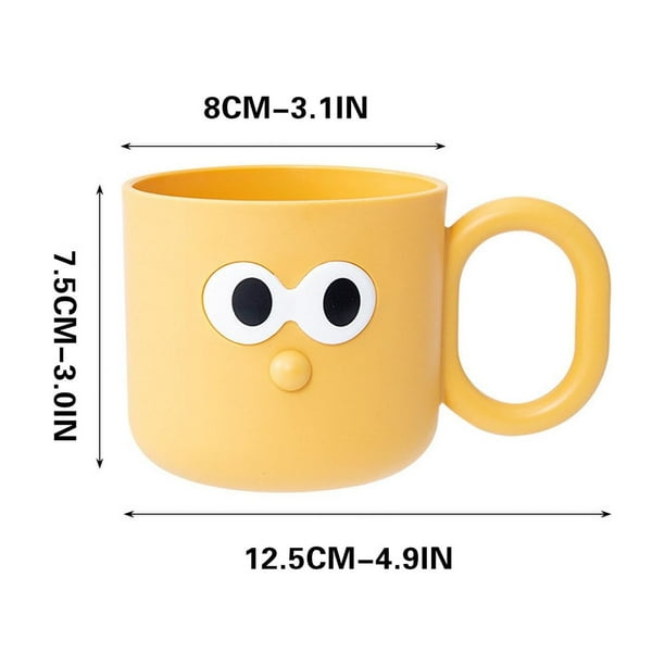 Pisexur Batería de cocina Vaso para cepillo de dientes Vaso para enjuague bucal Vaso para artículos dentales Vaso de plástico para dientes Vaso para enjuague para la cocina del hogar
