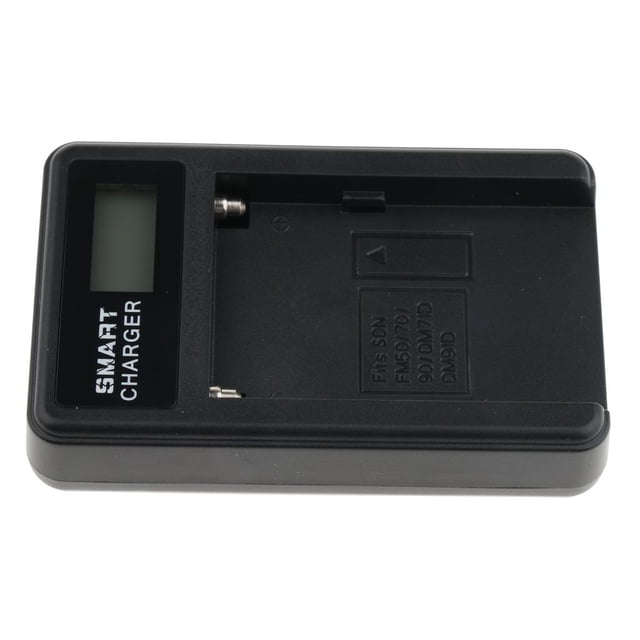 Batería NP-FM50 shamjiam para Dcr-Trv6 Trv8 Trv10 Trv11 Trv12 Trv15 Trv16 Trv17 Trv18 Trv19 Trv20 Trv22 Trv24 Trv25 Trv27 Cargador de cámara DSLR