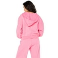 thumbnail image 4 of Celebrity Pink Women's Zip Front Hoodie, Sizes XS-4X, 4 of 6