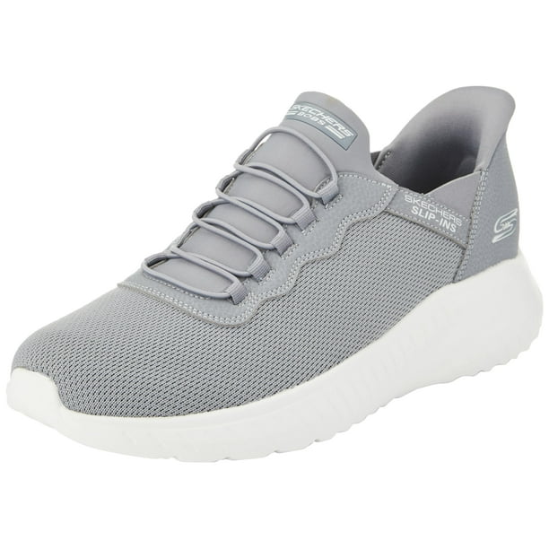 Zapatilla Skechers Bobs Squad Chaos-Daily Hype manos libres para hombre, color gris