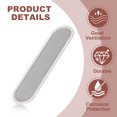 thumbnail image 5 of Uxcell Oval Ventilation Grille, Plastic Air Vent Cover Louvered Ventilation Cover Mesh Air Vent for Cabinet Grey, 5 of 7