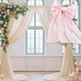 thumbnail image 5 of Pink Bows, Giant Bows Decorations, Large DIY Wall Bows Hanging Decor for Baby Shower, Wedding, Coquette, Birthday, Backdrop, Bridal Shower, Bachelorette Party Supplies, 70 Inch, 5 of 9