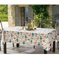 thumbnail image 3 of Newbridge What’s Cookin 52 x 52 inch Square Vinyl Flannel Backed Dining Party Tablecloth, 3 of 8