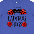 thumbnail image 4 of Inktastic Ladybug Hugs Cute Pair of Ladybugs Youth T-Shirt, 4 of 5