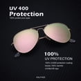 thumbnail image 5 of KALIYADI Classic Aviator Sunglasses for Men Women Driving Sun glasses Polarized Lens UV Blocking-1 Pack, 5 of 7