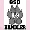 thumbnail image 2 of CafePress - GSD K9 Handler Infant Creeper - Baby Light Bodysuit, Size Newborn - 24 Months, 2 of 4