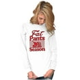 thumbnail image 4 of Fat Pants Season Thanksgiving Turkey Long Sleeve TShirt Men Women Brisco Brands S, 4 of 6