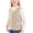 Beige, variant on Happy Cherry Girls Sleeveless Jacket Full Zipper Boy Sherpa Fleece Vest Toddler Lightweight Outerwear Kids Fall Winter Waistcoat with Pocket 6-7 Years Blue