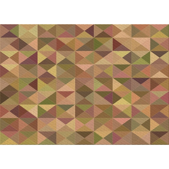 Ahgly Company Indoor Rectangle Patterned Red Fox Red Area Rugs, 2' x 3'