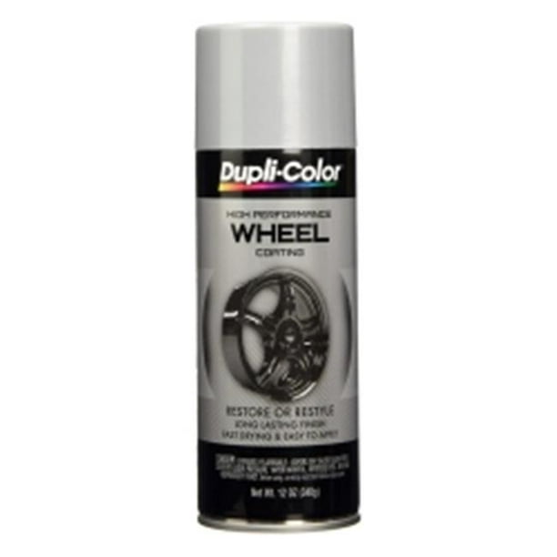 Duplicolor HWP101 12 oz High Performance Wheel Paint, Silver