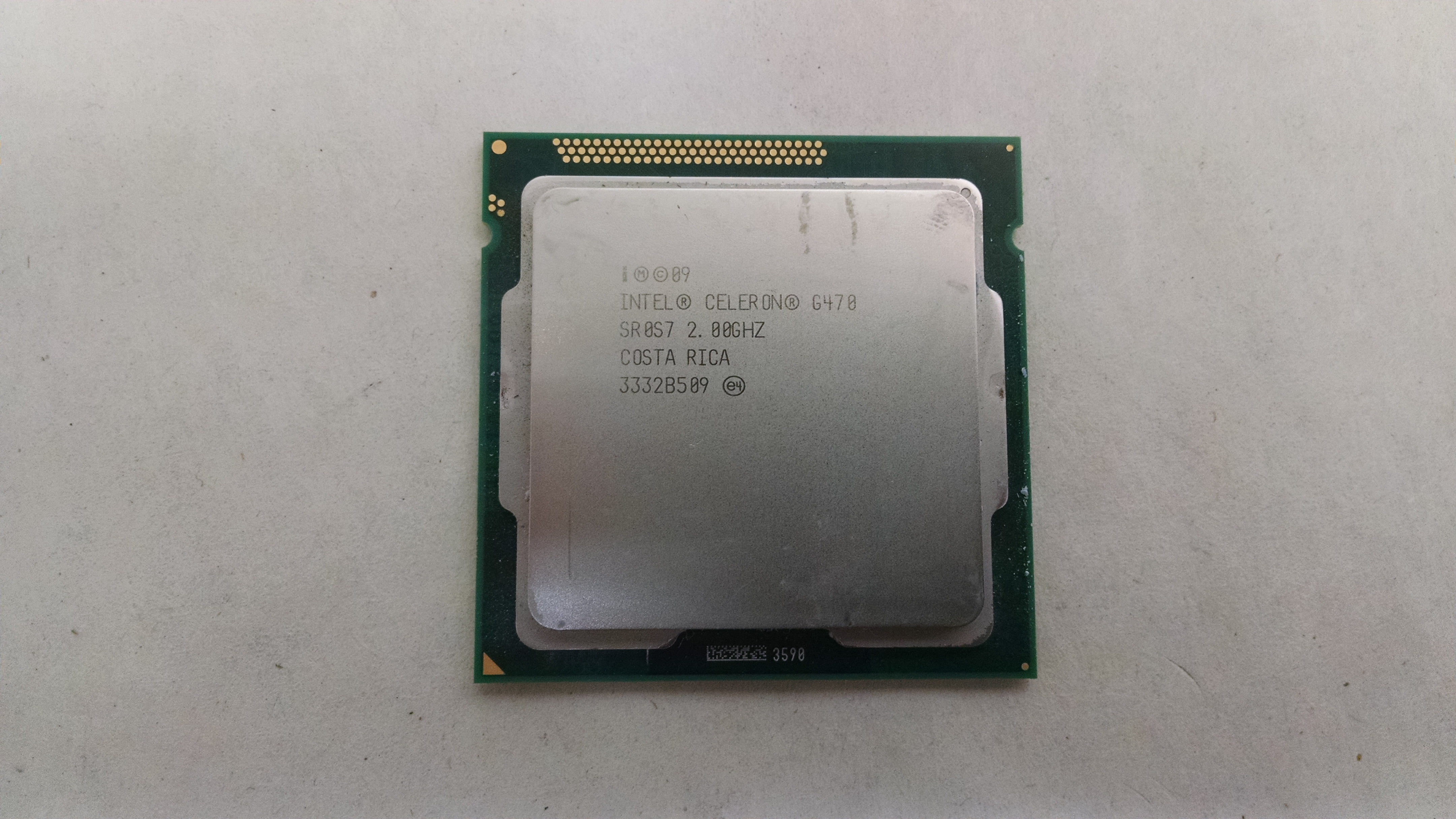 Intel sr1630gprx. Процессор Inter Celeron g540 3223а972.