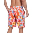 thumbnail image 4 of RELLECIGA Men’s Swim Trunks Causal Beach Shorts with Pockets Size XXXL, 4 of 11
