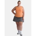 thumbnail image 4 of Avia Women's and Women's Plus Ribbed Shirred Back Tank Top, Size XS-4X, 4 of 4