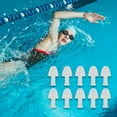 thumbnail image 3 of Unique Bargains 5 Pair Swimming Ear Plugs Mushroom-shaped Waterproof Ear Protection White, 3 of 5