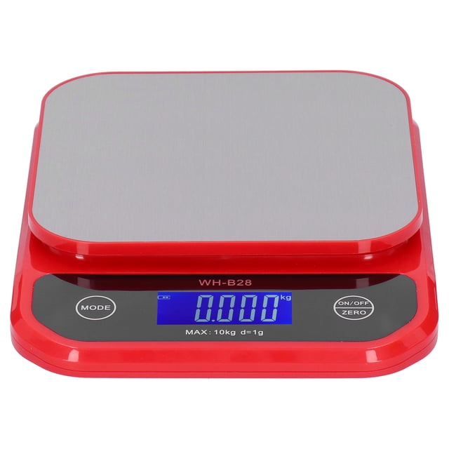 Báscula digital NikouMX Báscula de alimentos de cocina LCD WH-B28 10Kg/1g