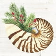thumbnail image 2 of Reed, Tara 20x20 White Modern Wood Framed Museum Art Print Titled - Christmas by the Sea Nautilus square, 2 of 4