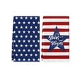 thumbnail image 1 of EGNMCR 2PC Independence Day Themed Kitchen Dishes Towels/Hand Towels Highly Absorbent Patriotic Decorative Dishes Towels For Home Suitable For Cooking And Baking Polyester fiber towels, 1 of 5