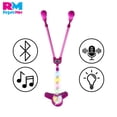 thumbnail image 2 of Juguete Doble Micrófono Con Luz Música Bluetooth Ajustable, 2 of 7