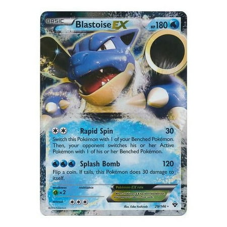 Pokemon X & Y X & Y Single Card Rare Holo ex BlastoiseEX #29