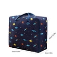 thumbnail image 3 of Waterproof Large Capacity Quilt Clothes Storage Bag with Handles Breathable Organizer for Blankets Bedding Closet Under Bed, 3 of 5