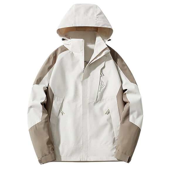 WRKEKC Manteau de Pluie Mode pour Femme Imperméable Coupe-Vent Léger Manteau de Printemps Automne à Manches Longues