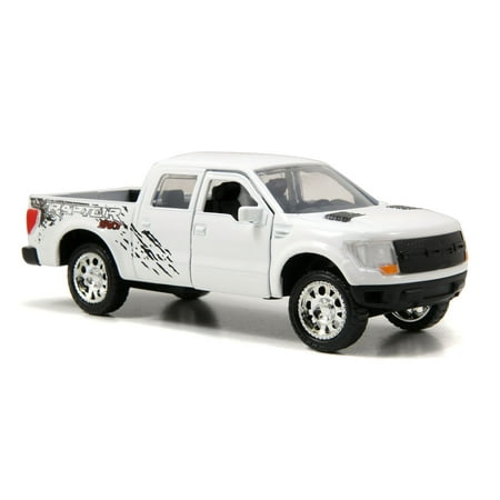 Ford F 150 Svt Raptor Pickup Truck White Jada Toys Just