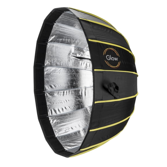 Glow EZ Lock Parabolic Softbox For Flashpoint XPLOR 300 and 400 Direct Mount (25.5" - Silver) - Godox AD-S65