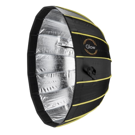 Glow EZ Lock Parabolic Softbox For Flashpoint XPLOR 300 and 400 Direct Mount (25.5 - Silver) - Godox AD-S65