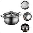 thumbnail image 2 of Multi-function Milk Pot Saucepan Covered Cooking Pot Stovetop Milk Pot Food Heating Pot, 2 of 8