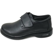 Men's Comfort Shoes Hook and Loop Air Cushion Slip Resistant Walking Restaurant Work Shoes