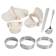 thumbnail image 3 of Prensa para Hacer Empanadas, Juego Bolas de Masa Extragrande 6 Pulgadas con Cortador Masa, Moldes Pierogi y Pastelitos, 3 of 5