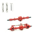 thumbnail image 2 of Repuestos de actualización MN 12 Crawler MN99 rojo Zulema Ejes de orugas RC, 2 of 7