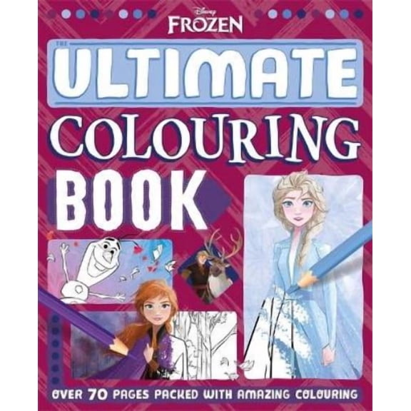 Disney Frozen The Ultimate Colouring Book (Paperback)
