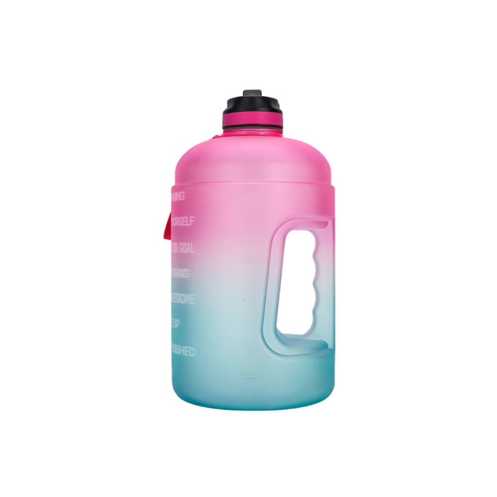 128oz 1 Gallon Motivational Water Bottle, Large Capacity Leakproof BPA