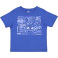 thumbnail image 3 of Inktastic Wyoming State Word Salad Boys or Girls Toddler T-Shirt, 3 of 5