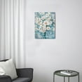 thumbnail image 3 of Floral Melody Canvas Print Painting for Bathroom Decor, Perfect Addition to Living Room, Bedroom, Kitchen, or Office, 16x12 inches, 3 of 7