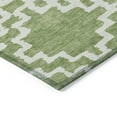 thumbnail image 4 of Addison Rugs Chantille Indoor/Outdoor Transitional Diamonds Aloe Washable Rectangle Rug, 5' x 7'6", 4 of 6