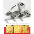 thumbnail image 4 of Stainless Steel Grater 3 in 1 Stainless Steel Cheese Grater Manual Walnut Nut Grinder 3 in 1 Stainless Steel Grater 3 in 1 Grater Stainless Steel Vegetable Peeler Stainless Steel, 4 of 9