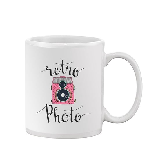 Retro Photo, Camera Design. Mug  -Image by Shutterstock,