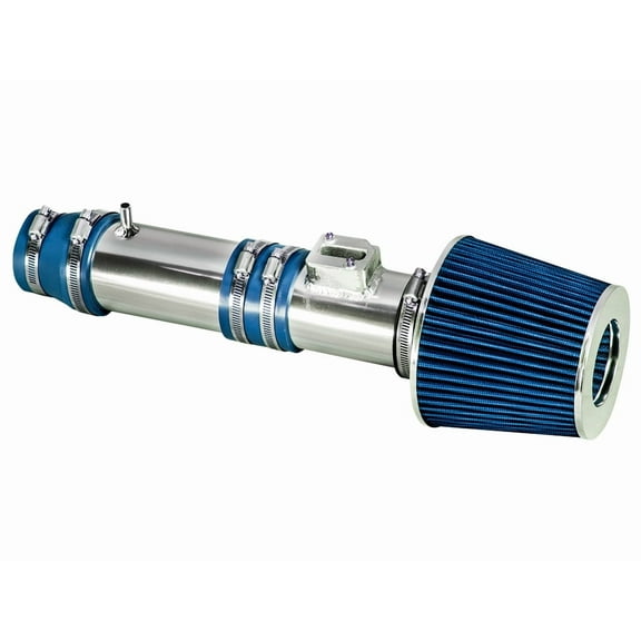 Rtunes Racing Short Ram Air Intake Kit   Filter Combo BLUE Compatible For 07-13 Acura MDX 3.7L / 07-13 Honda Odyssey 3.5L / 09-13 Honda Pilot/Ridgeline 3.5L …