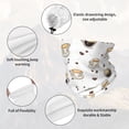 thumbnail image 3 of Neck Gaiter Face Cover Scarf, Black White Cup Coffee Print Soft Face Sun Mask Cover Scarf Headband Cooling Sweat Absorbing Bandanas Hiking Cycling Running, 3 of 7